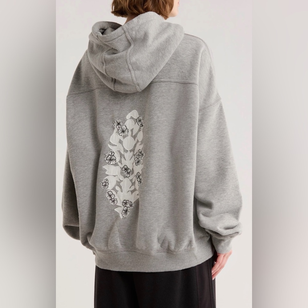 NWT FP Movement Final Call Embroidered Hoodie